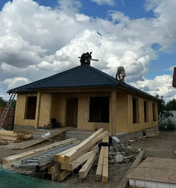 Kit casă din panouri SIP – 120 m²