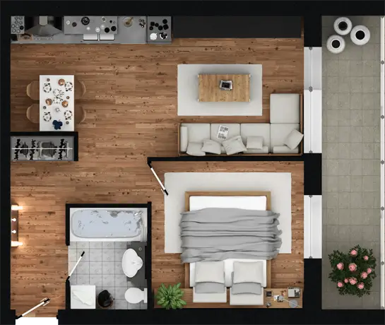 Casă SIP la cheie 70 m² – model Bucovina SIP