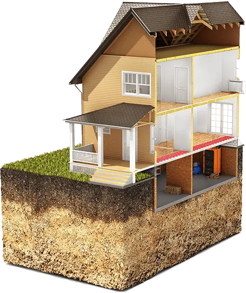 Structura unei case din Panouri SIP Structura unei case din Panouri SIP